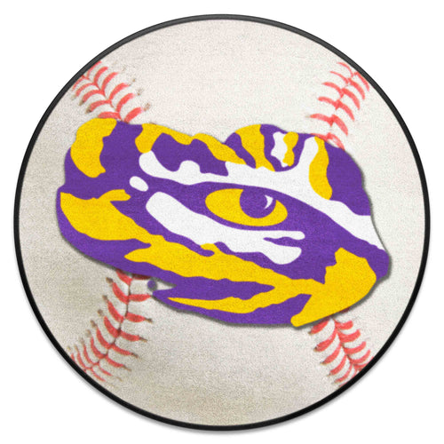 Fanmats - Louisiana State University Baseball Mat 27'' diameter