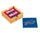 Buffalo Bills Coaster Set 4 Piece with Wood Caddy - Evergreen Enterprises