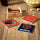 Chicago Bears Coaster Set 4 Piece with Wood Caddy - Evergreen Enterprises