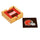 Cleveland Browns Coaster Set 4 Piece with Wood Caddy - Evergreen Enterprises