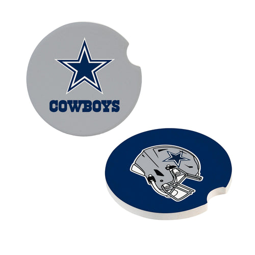 Dallas Cowboys Car Coaster Set 2 Pack Periodic Restock - Evergreen Enterprises