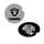 Las Vegas Raiders Car Coaster Set 2 Pack Periodic Restock - Evergreen Enterprises