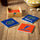 Florida Gators Coaster Set 4 Piece with Wood Caddy - Evergreen Enterprises