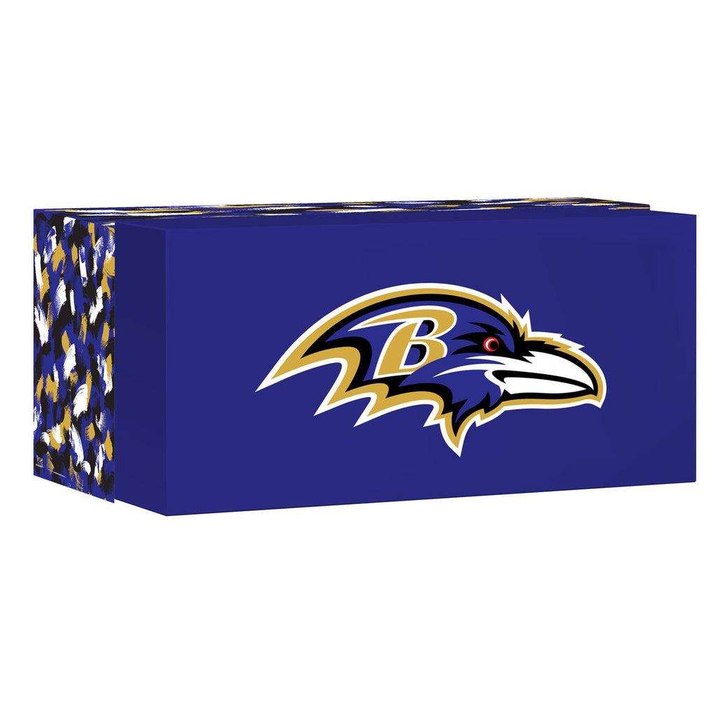 Baltimore Ravens Coffee Mug 17oz Ceramic 2 Piece Set with Gift Box - Evergreen Enterprises
