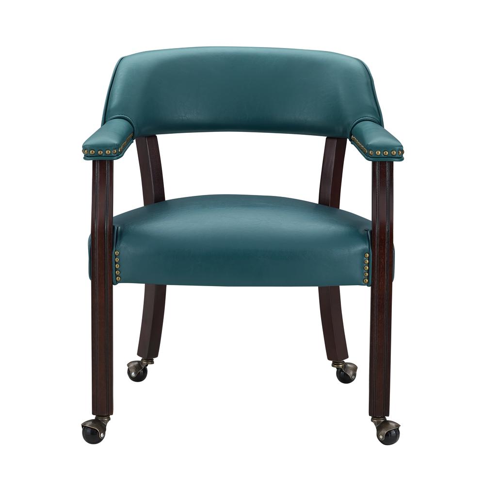 Tournament Arm Chair with casters - Steve Silver