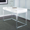 Everett Desk, White - Steve Silver