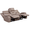 Aria Power Recliner Sofa - Desert Sand - Steve Silver
