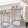 Onyx Agate Top Nesting Table - Steve Silver