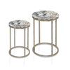 Onyx Agate Top Nesting Table - Steve Silver