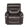 Fortuna Power Recliner Chair - Dark Brown - Steve Silver