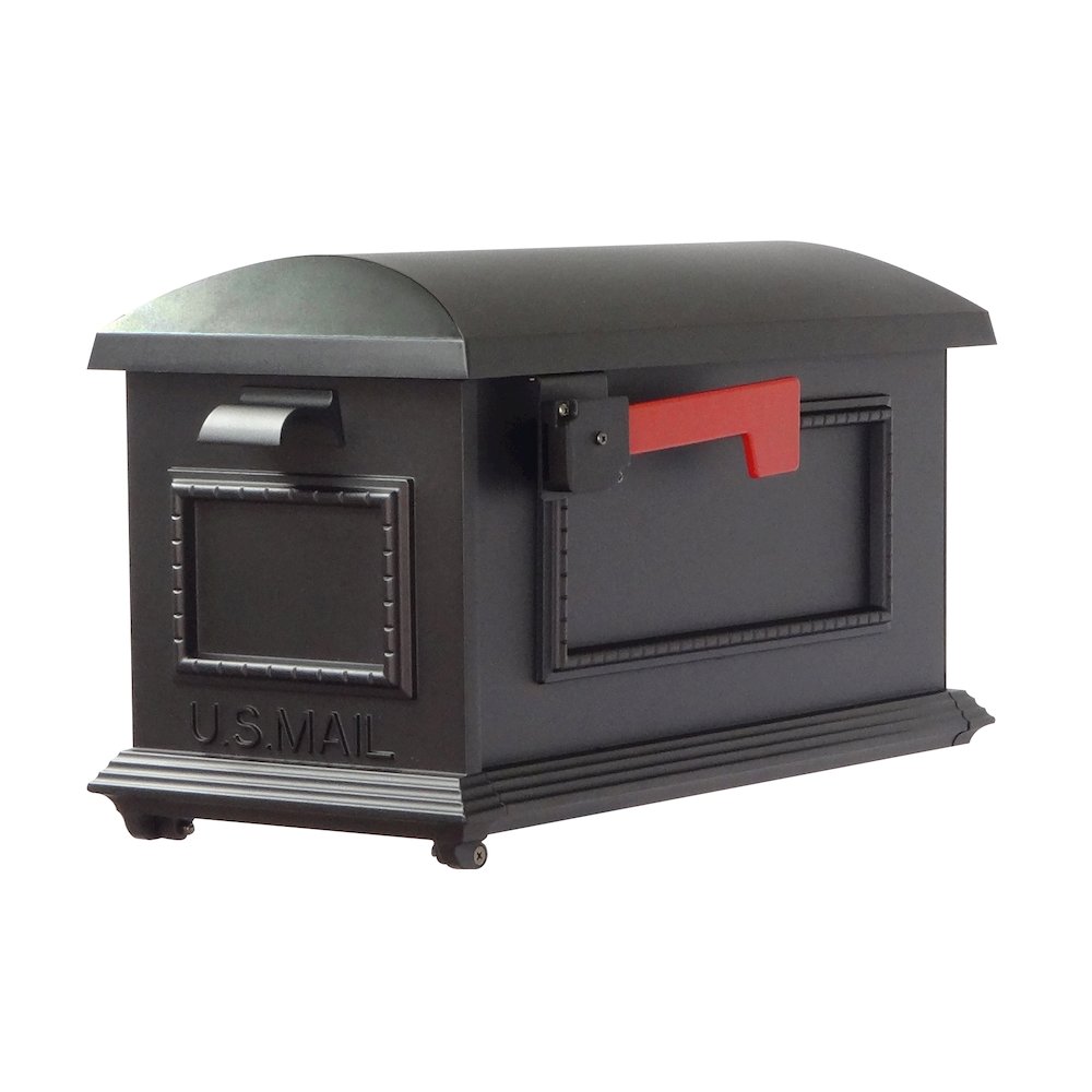 Traditional Curbside Mailbox and Springfield Mailbox Post with Base - Special Lite Products