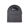 Classic Curbside Mailbox with Newspaper Tube and Richland Mailbox Post - Special Lite Products