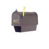 Curbside Mailbox with Newspaper Tube, Front Address Numbers, Locking Insert - Special Lite Products