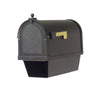 Curbside Mailbox with Newspaper Tube, Locking Insert and Fresno Mailbox Post - Special Lite Products