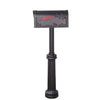 Hummingbird Curbside Mailbox with Locking Insert and Bradford Mailbox Post - Special Lite Products