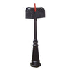 Hummingbird Curbside Mailbox with Locking Insert and Tacoma Mailbox Post - Special Lite Products