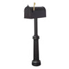 Berkshire Curbside Mailbox with Locking Insert and Bradford Mailbox Post - Special Lite Products