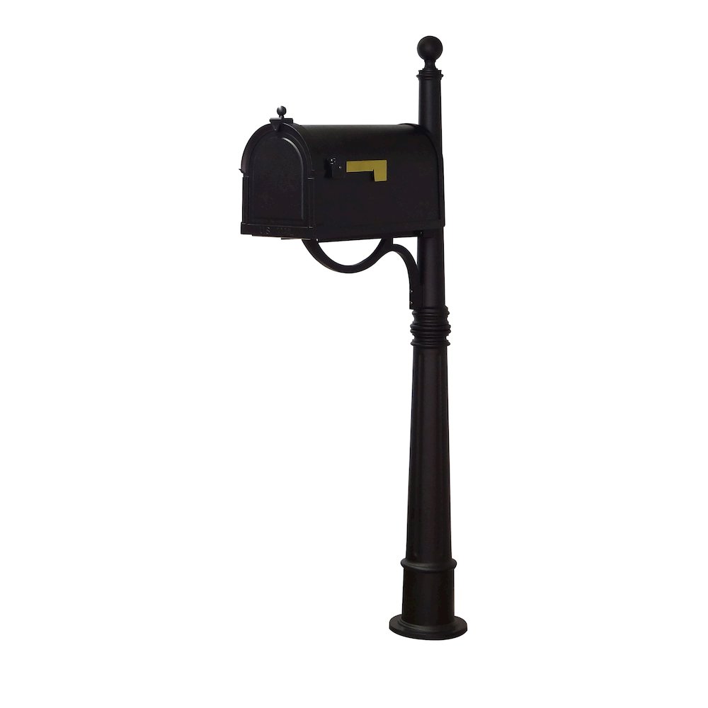 Berkshire Curbside Mailbox with Locking Insert and Ashland Mailbox Post - Special Lite Products