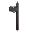 Berkshire Curbside Mailbox with Locking Insert and Springfield Mailbox Post - Special Lite Products
