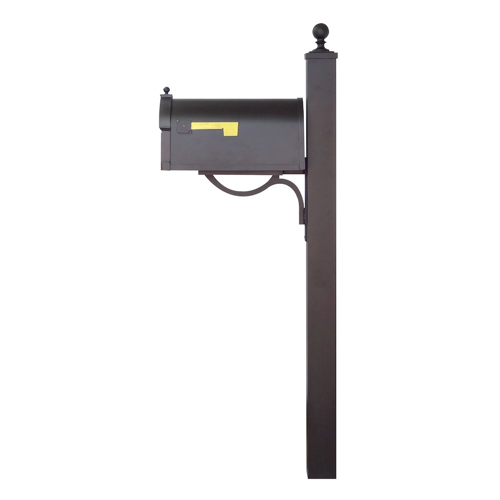 Berkshire Curbside Mailbox with Locking Insert and Springfield Mailbox Post - Special Lite Products