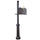 Berkshire Curbside Mailbox with Locking Insert and Fresno Mailbox Post - Special Lite Products
