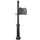 Berkshire Curbside Mailbox with Locking Insert and Fresno Mailbox Post - Special Lite Products