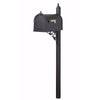 Berkshire Curbside Mailbox with Locking Insert and Albion Mailbox Post - Special Lite Products