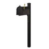 Berkshire Curbside Mailbox with Locking Insert and Wellington Mailbox Post - Special Lite Products
