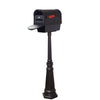 Hummingbird Curbside Mailbox with Newspaper Tube with Direct Burial Kit - Special Lite Products