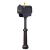 Curbside Mailbox with Newspaper Tube, Front Address Numbers - Special Lite Products