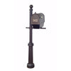 Curbside Mailbox with Newspaper Tube, Front Address Numbers, Locking Insert - Special Lite Products
