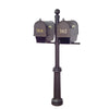 Curbside Mailboxes with Front Address Numbers, Newspaper Tube, Locking Inserts - Special Lite Products