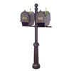 Curbside Mailboxes with Front Address Numbers, Newspaper Tube, Locking Inserts - Special Lite Products