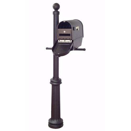 Curbside Mailbox with Newspaper Tube, Front Address Numbers, Locking Insert - Special Lite Products