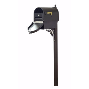 Curbside Mailbox with Front Numbers, Newspaper Tube - Special Lite Products