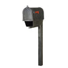 Curbside Mailbox with Newspaper Tube, Locking Insert and Wellington Mailbox Post - Special Lite Products