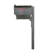 Curbside Mailbox with Newspaper Tube, Locking Insert and Wellington Mailbox Post - Special Lite Products