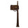 Classic Curbside Mailbox with Locking Insert and Ashland Mailbox Post - Special Lite Products