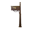 Classic Curbside Mailbox with Locking Insert and Ashland Mailbox Post - Special Lite Products