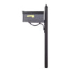 Classic Curbside Mailbox with Locking Insert and Richland Mailbox Post - Special Lite Products