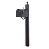 Classic Curbside Mailbox with Locking Insert and Springfield Mailbox Post - Special Lite Products