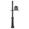 Classic Curbside Mailbox, Locking Insert and Fresno Mailbox Post - Special Lite Products