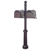 Classic Curbside Mailboxes with Locking Inserts and Fresno Double Mount Mailbox - Special Lite Products