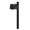 Curbside Mailbox wtih Locking Insert and Wellington Direct Burial Mailbox Smooth - Special Lite Products