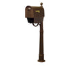 Classic Curbside Mailbox with Newspaper Tube - Special Lite Products