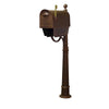 Classic Curbside Mailbox with Newspaper Tube - Special Lite Products