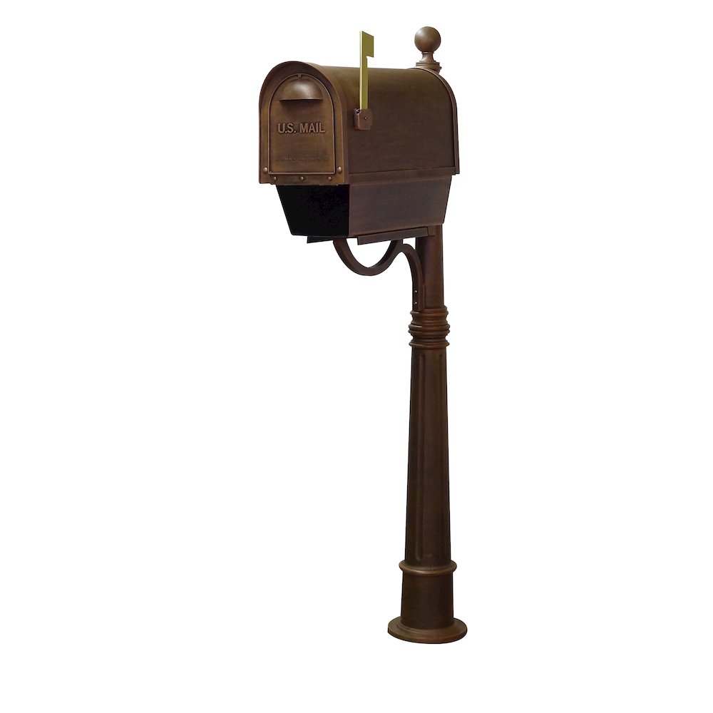 Classic Curbside Mailbox with Newspaper Tube - Special Lite Products
