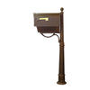Classic Curbside Mailbox with Newspaper Tube - Special Lite Products