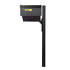 Curbside Mailbox with Newspaper Tube, Locking Insert and Wellington Mailbox - Special Lite Products