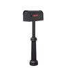 Floral Curbside Mailbox, Locking Insert and Bradford Mailbox Post - Special Lite Products